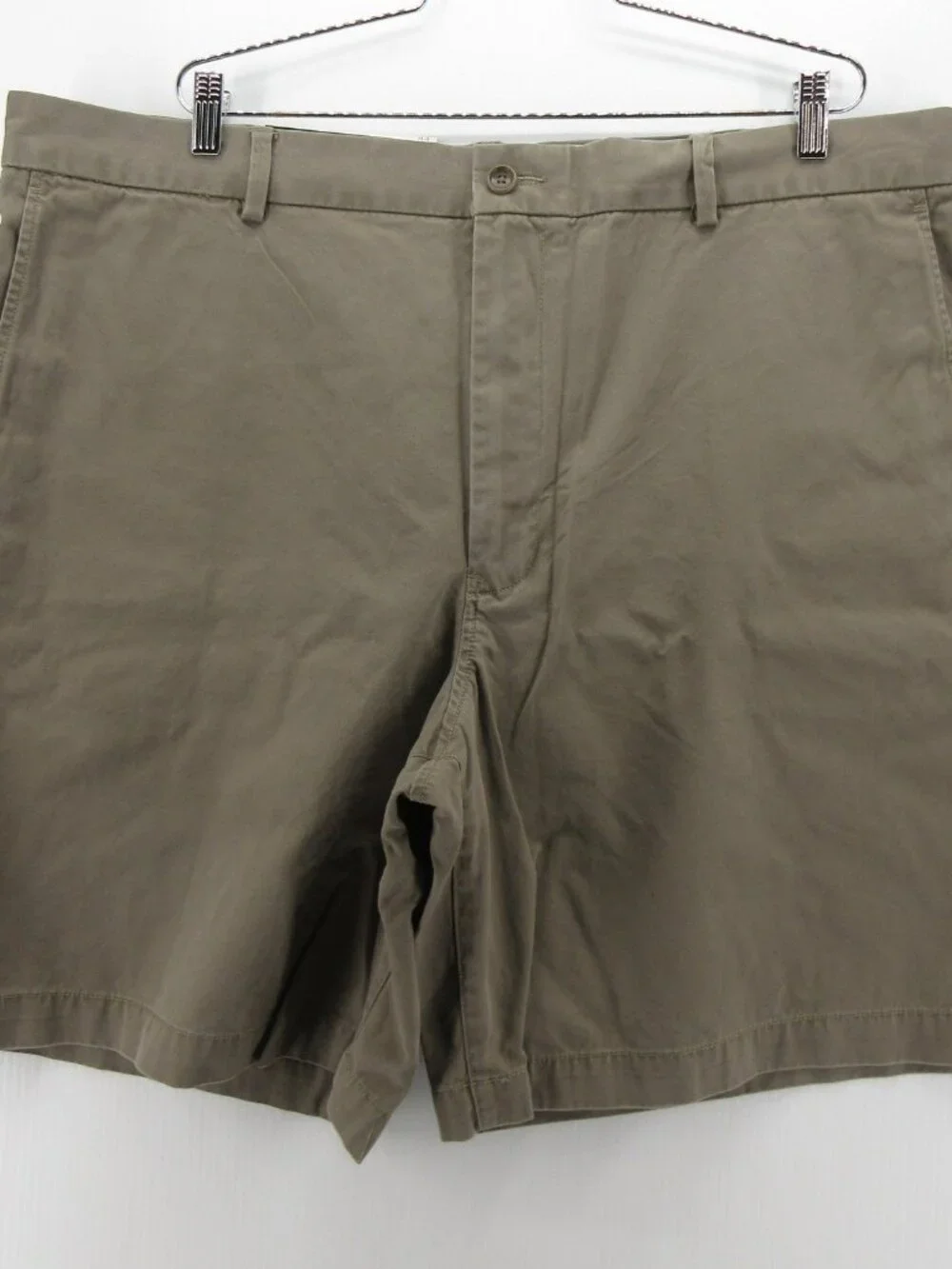 Banana Republic Shorts 44 Khaki Heritage Chino Canvas 9